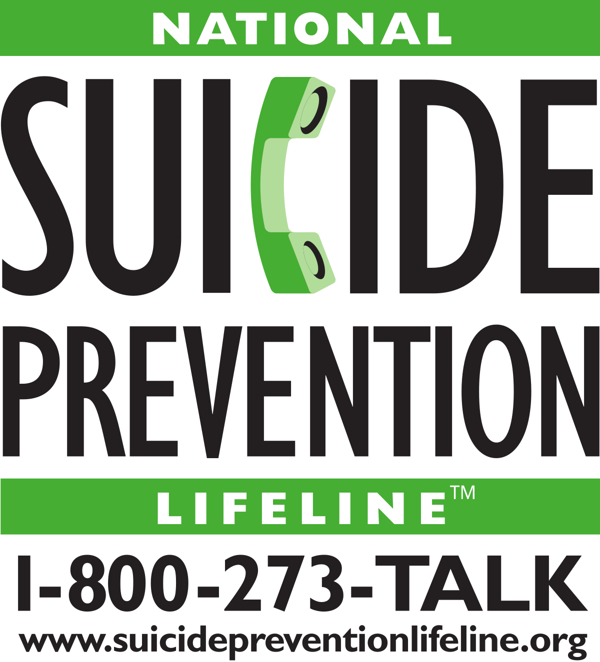 graphic for suicide prevention hotline